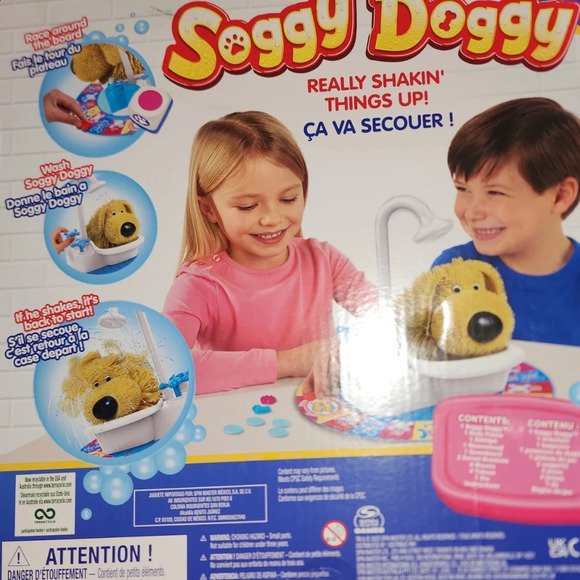 Soggy Doggy, The Silly Award-Winning Kids Game Board Game for Family Night Fun - Picture 8 of 9